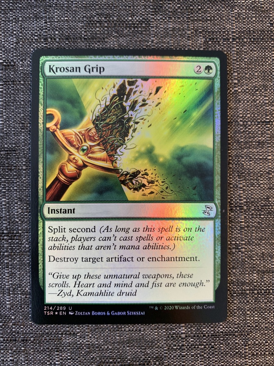 Krosan Grip | Foil | NM | Time Spiral: Remastered | MTG Magic The