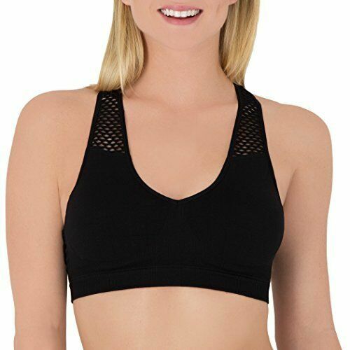 fruit of the loom padded sports bra