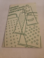 Vintage "Holiday Happenings From Heinz" Paperback Recipe/Activites Booklet 