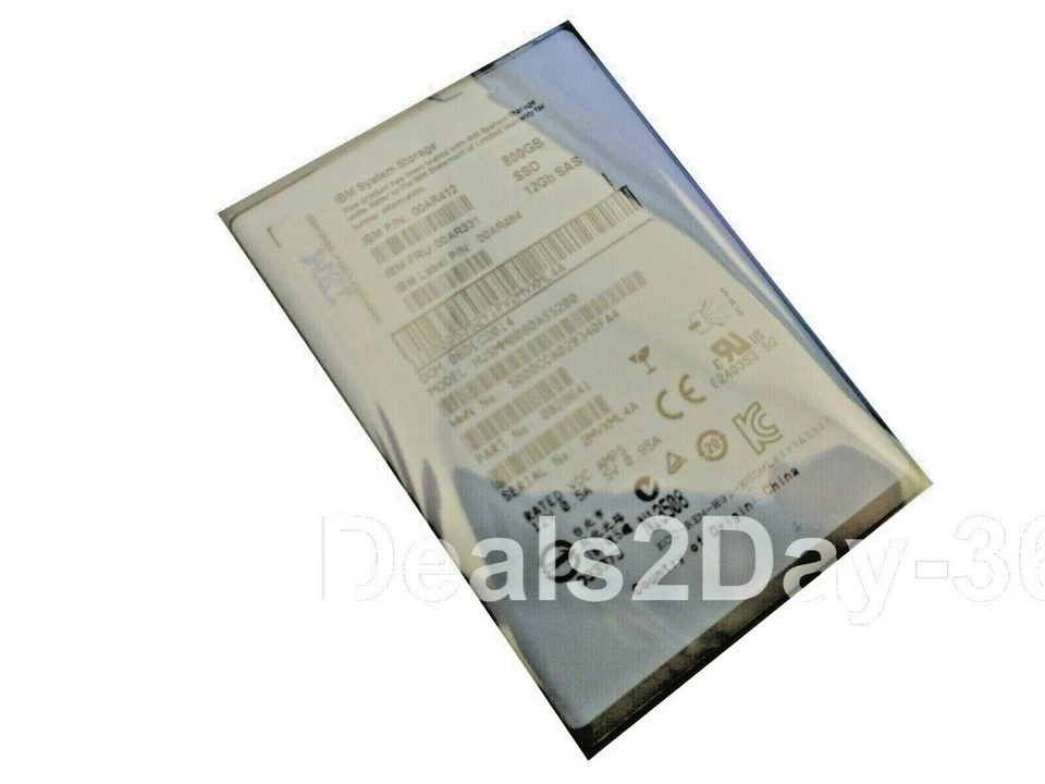 IBM 00AR484 800GB SSD SAS DRIVE 2.5" - Image 2 of 4