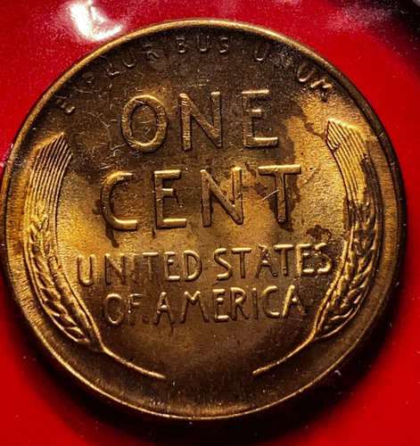 1946-D Lincoln Wheat Cent Penny GEM RED BU From an Original Bank Roll - Picture 6 of 8