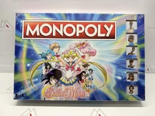 Winning Moves Monopoly Board Game - Sailor Moon Edition - 2+ Players -