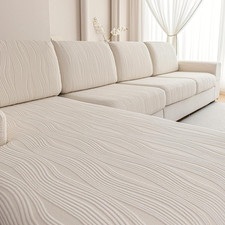 Couch Cushion Covers, Super Stretch Washable Sofa Slipcovers for L Shaped  Modu