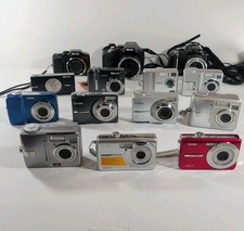 Lot Of 14 Kodak Digital Cameras AS IS FOR PARTS OR REPAIR ONLY NON WORKING
