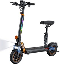 Ruitoo 1000W Electric Scooter with Seat for Adults Fast E-Scooter 32MPH 34 Miles