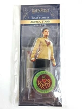 Harry Potter Viktor Krum Acrylic Stand Tully's Coffee Unopened 3D Display