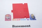 He-Man Attak Trak battery cover door part VTG 1982 Masters of the Universe MOTU