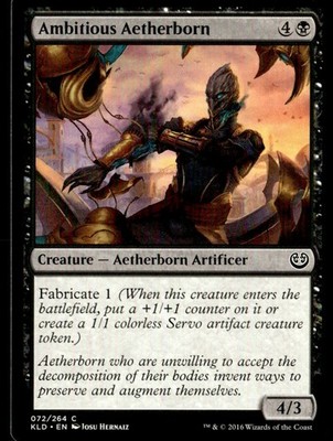 2016 Kaladesh Ambitious Aetherborn Expansion/Common #72