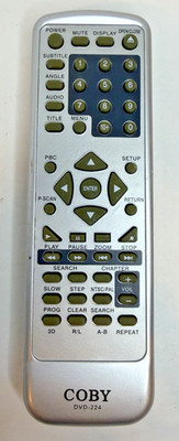 Genuine Original Coby DVD-224 DVD Player Remote Control OEM