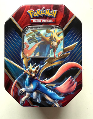 Pokemon Legends of Galar Tin Zamazenta Zacian V - Opened 2020 | eBay