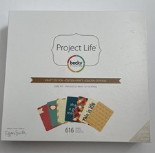 PROJECT LIFE Kraft Edition Core Craft Scrapbook Kit by Becky Higgins