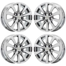 18 Lexus Ls460 Ls600hl Bright Chrome Wheels Rims Factory Oem Set 74221 Exchange