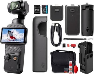 Osmo Pocket 3 Capture More Combo | 1-Inch CMOS 4K 120Fps Handheld Gimbal Camera