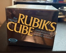 Vintage The Original Rubik's Cube Ideal Toy Corp 1980 2164-2 Factory Sealed