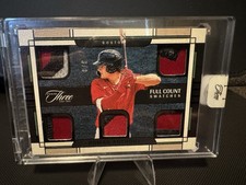 🔥🔥2024 Panini Full Count Swatches Three and Two, 3/8- Red Sox🔥🔥