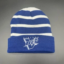 Vikings Bellevue Christian School Blue White Stripe Beanie Unisex Hat Cap