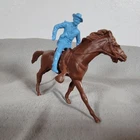 VINTAGE MARX FORT APACHE PLAYSET Calvary & HORSE VINYL