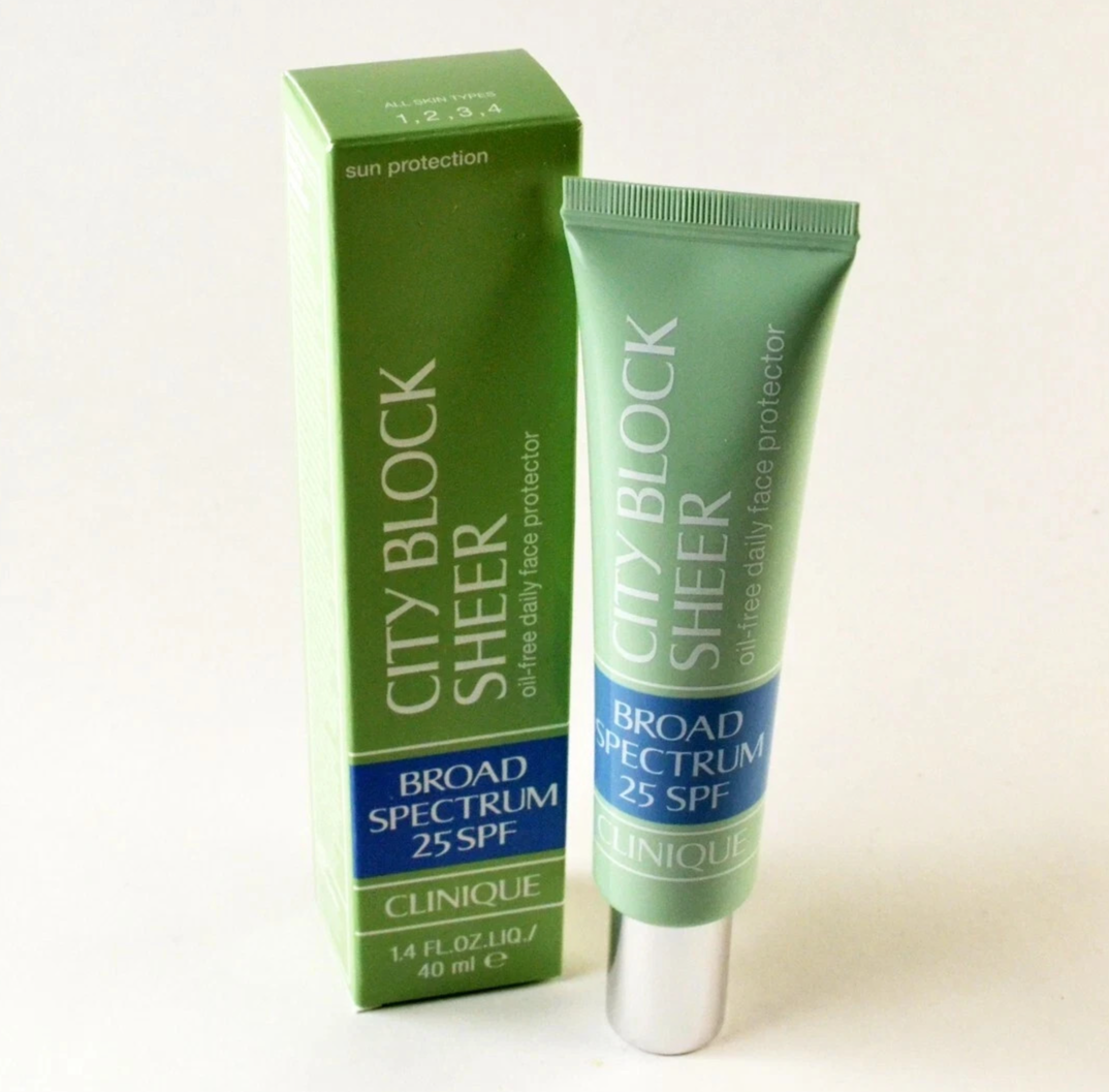 Clinique City Block Sheer Oil-Free SPF 25 Daily Face Protector Primer 1.4 oz-image