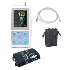 ABPM50 Digital Automatic Uppper Arm Blood Pressure Monitor 24h NIBP Holter Cuff