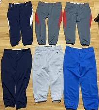 Lot Of CHAMPRO, Under Armour, Mizuno Women's Athletic Softball Pants Size S