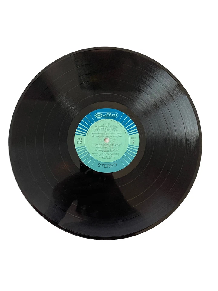 Living Strings Gone With The Wind Soundtrack CAS2161 12” Vinyl Record Foto 3 de 4