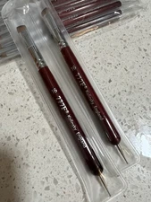Kolinsky French Brush 777 (2 Brush)(Size 16 with Dotting Tool)