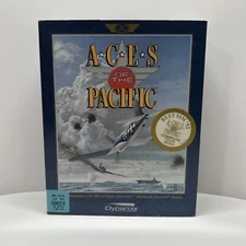 Dynamix Aces of the Pacific PC Game PC Big Box Vintage Game MS DOS 3 1/2" disk