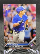 Davis Schneider 2023 Topps Now Call Up #655 Toronto Blue Jays