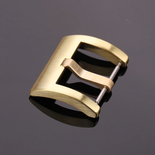 Correa de reloj de metal broche pulsera pasador hebilla latón macizo cobre correa abrazadera herramientas - Imagen 5 de 18
