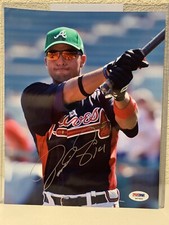 Martin Prado Signed Atlanta Braves 8x10 Photo PSA/DNA