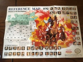 Romance of the Three Kingdoms (Nintendo NES, 1989) CIB complete