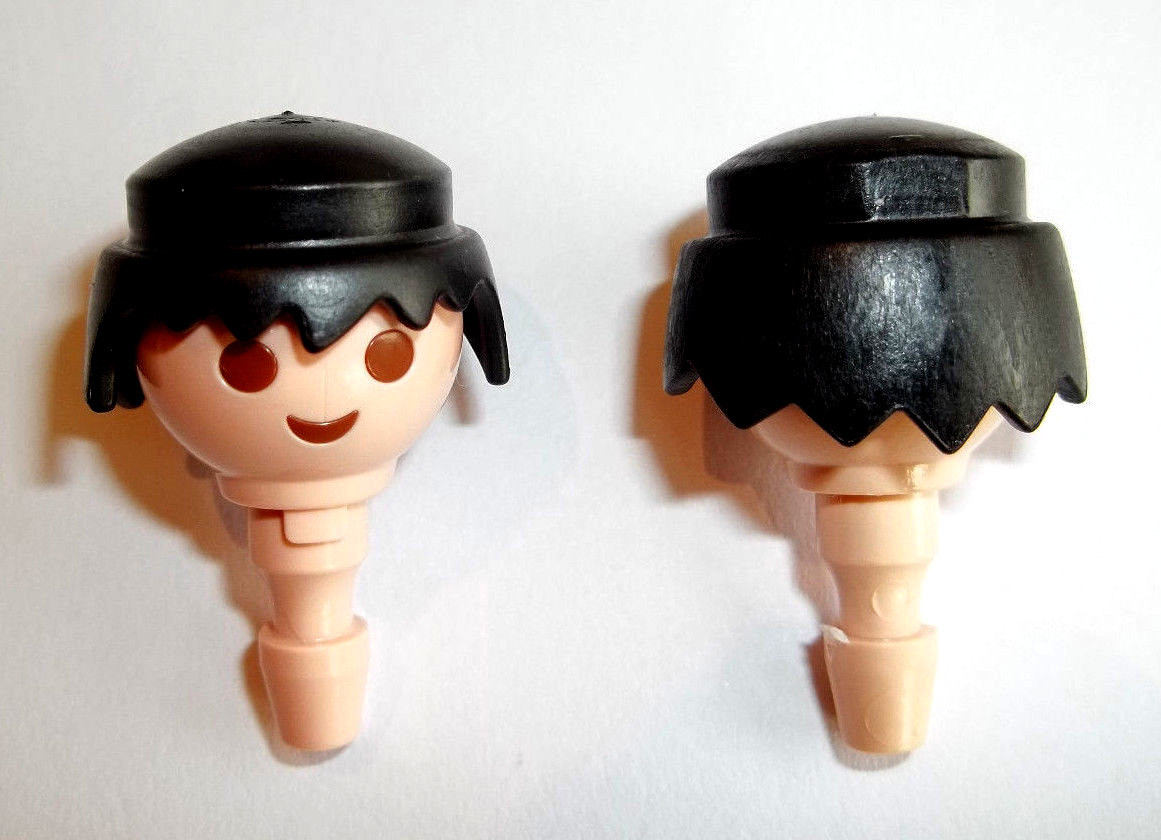 Lotto Di Capelli Playmobil – Uomo, Donna, Panino Classico, Ricci, Fascia, Scegli Quantità 5/10/20