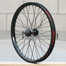 STRANGER BMX BIKE CRUX FRONT WHEEL BLACK PRIMO