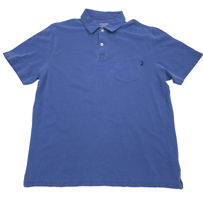 Vineyard Vines Baltic Blue Surfside Pique Polo Shirt Mens Size XL
