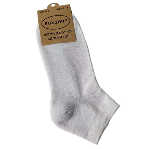 6 PARES Calcetines Almohadilla Deportiva Algodón Premium Unisex Talla 2-8, 6-11 - Imagen 5 de 33