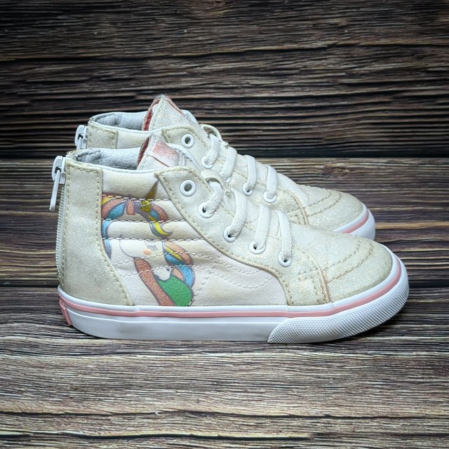 vans high tops rainbow
