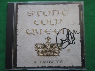 STONE COLD QUEEN - A TRIBUTE - 2001 MASCOT RECORDS - CD SIGNED CARMINE APPICE