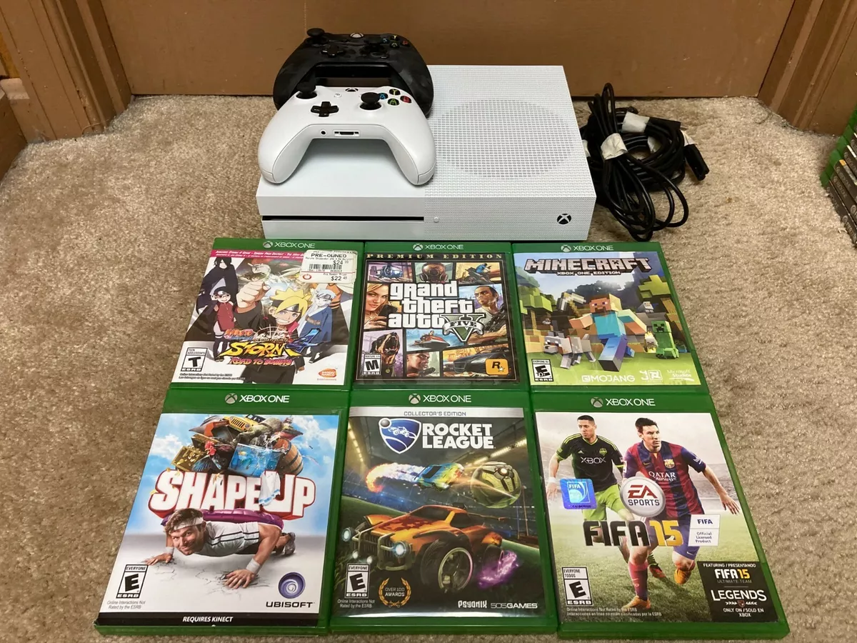 Microsoft Xbox One S 1tb Gaming Console Minecraft Edition With