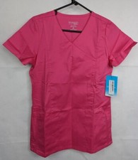 Maevn Uniforms Blossom Signature Pink Size X-Small Scrub Top Women