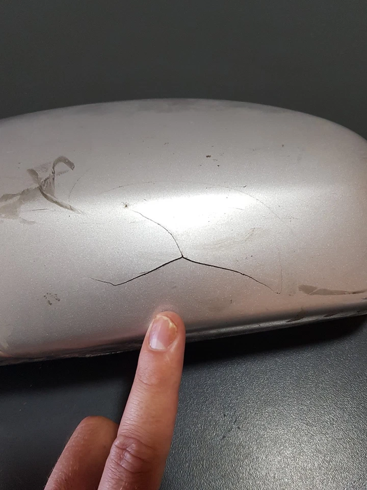 Opel Vectra C 2002-2006 Anno Rhd Anteriore Sinistro Specchietto Argento 24436149 - Immagine 2 di 4