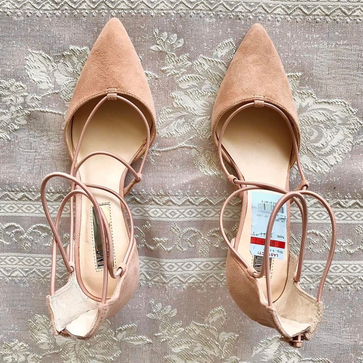 INC International Concepts Women's Pink Kitten Heels Formal Shoes