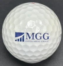 MGG Investment Group Think Cure Dual Logo Golf Ball (1) TaylorMade Pre-Owned