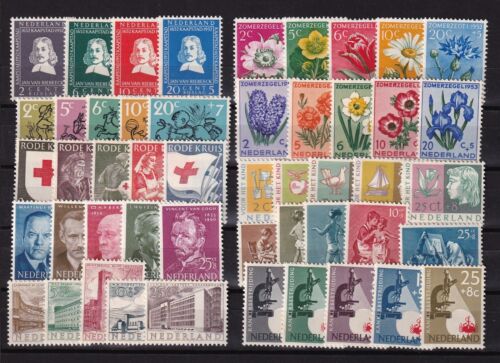 Nederland VERZENDKOSTEN 2 EURO 10 postfrisse series 1952 - 1955 - Afbeelding 1 van 2