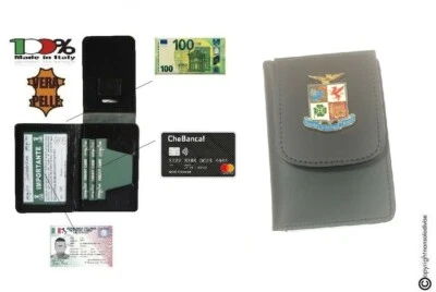 Portafoglio Portadocumenti con Placca Aeronautica Militare Vega Holster + G