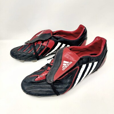 Adidas Predator X-TRX SG UK 13 2007 EU 482/3 Schwarz Rot Stiefel