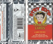 Betty Boop Trading Cards 2001 Dart Flipcards TCG Randomly Inserted Autographs