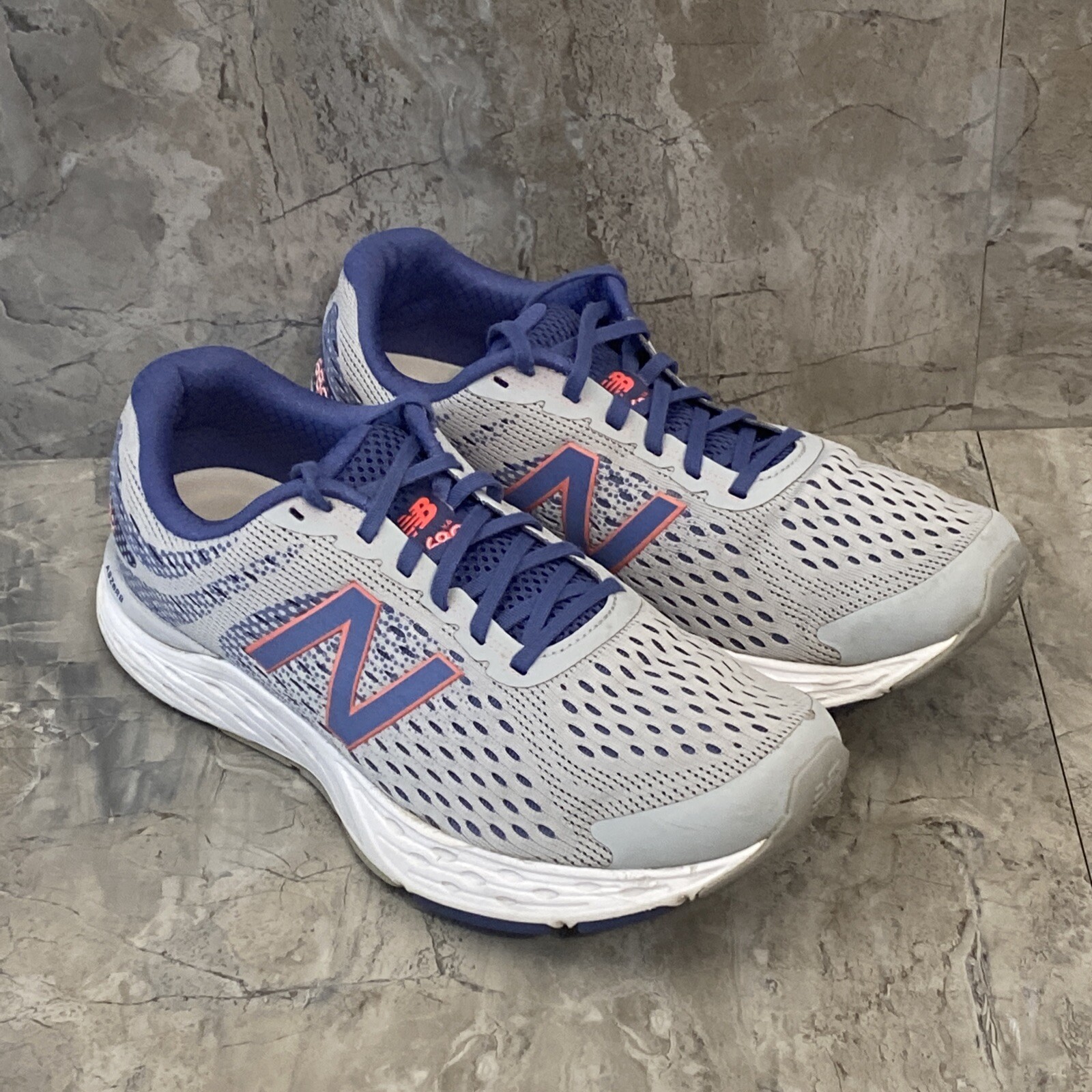 New Balance 680v6 Gray Blue W680AM6 Running Shoes Women's Size 11.￼ | eBay
