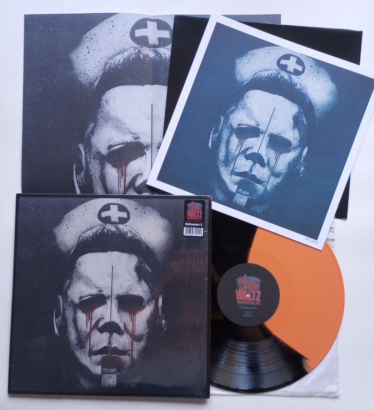 HALLOWEEN II John Carpenter LP Black/Orange Split SUBSCRIBER COPY Death Waltz UK