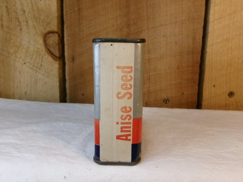 Vintage Natco Spices ~ Anise Seed Tin ~ National Tea Co Chicago, Ill - Picture 2 of 6