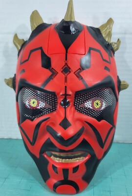 Star Wars Darth Maul Electronic Adjustable Mask 2011 The
